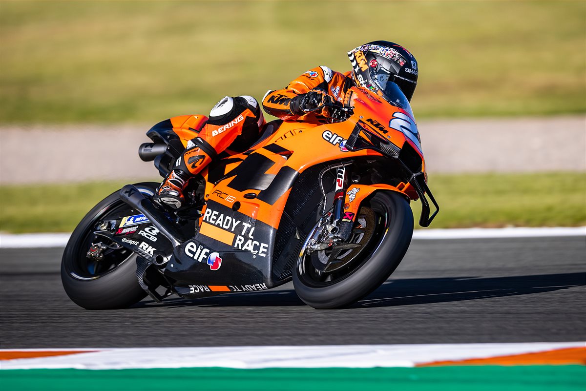 Iker Lecuona KTM 2021 MotoGP Valencia Qualification