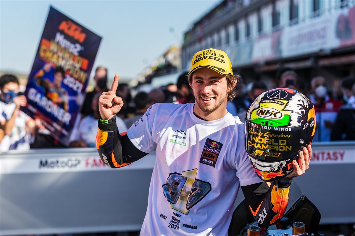 Remy Gardner Moto2 2021 Valencia