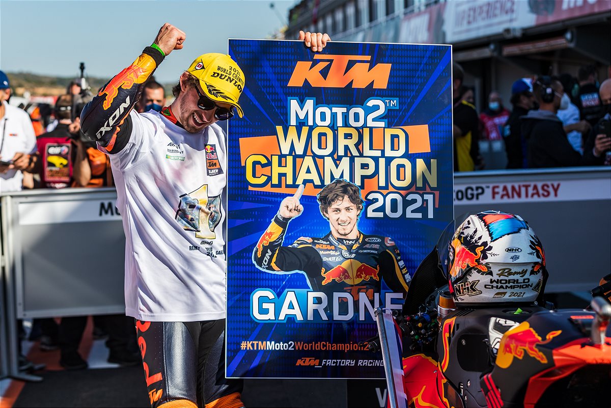 Remy Gardner Moto2 2021 Valencia