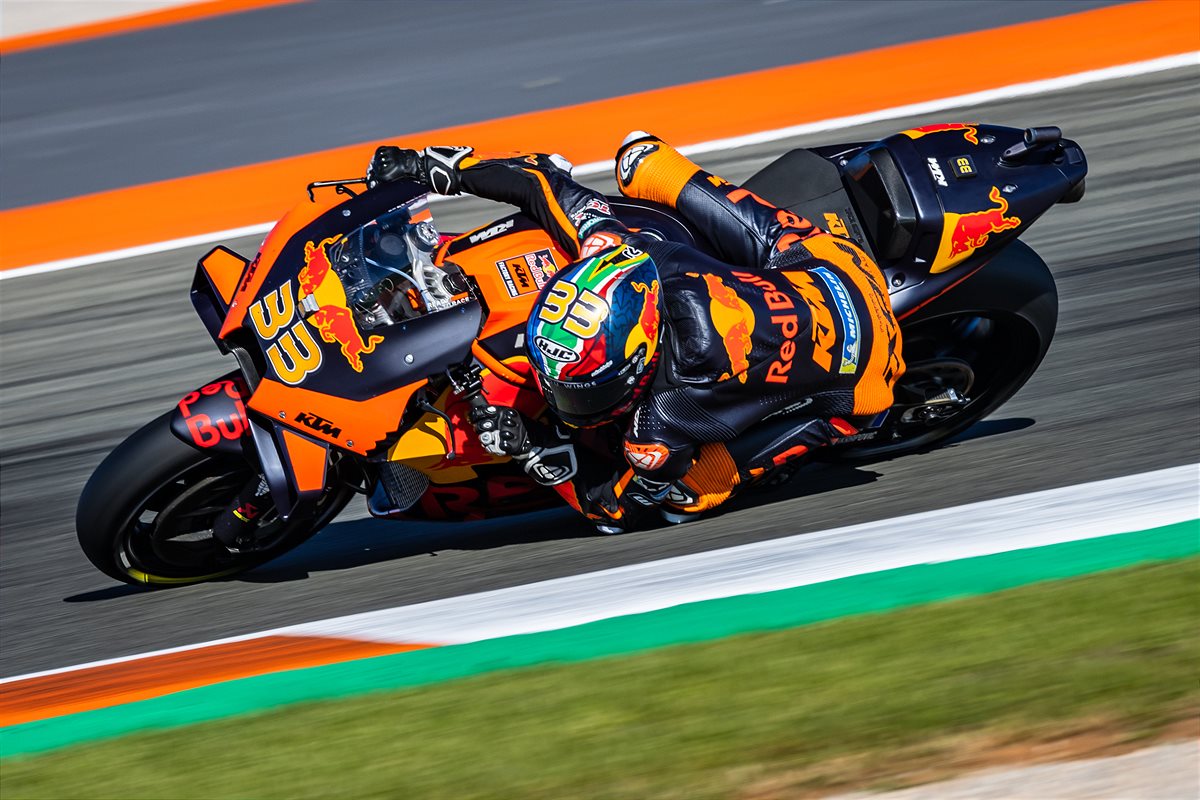 Brad Binder KTM 2021 MotoGP Valencia race
