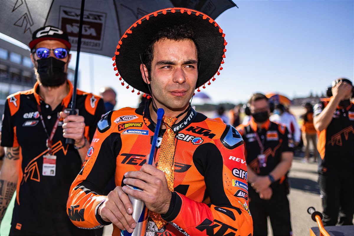 Danilo Petrucci KTM 2021 MotoGP Valencia race