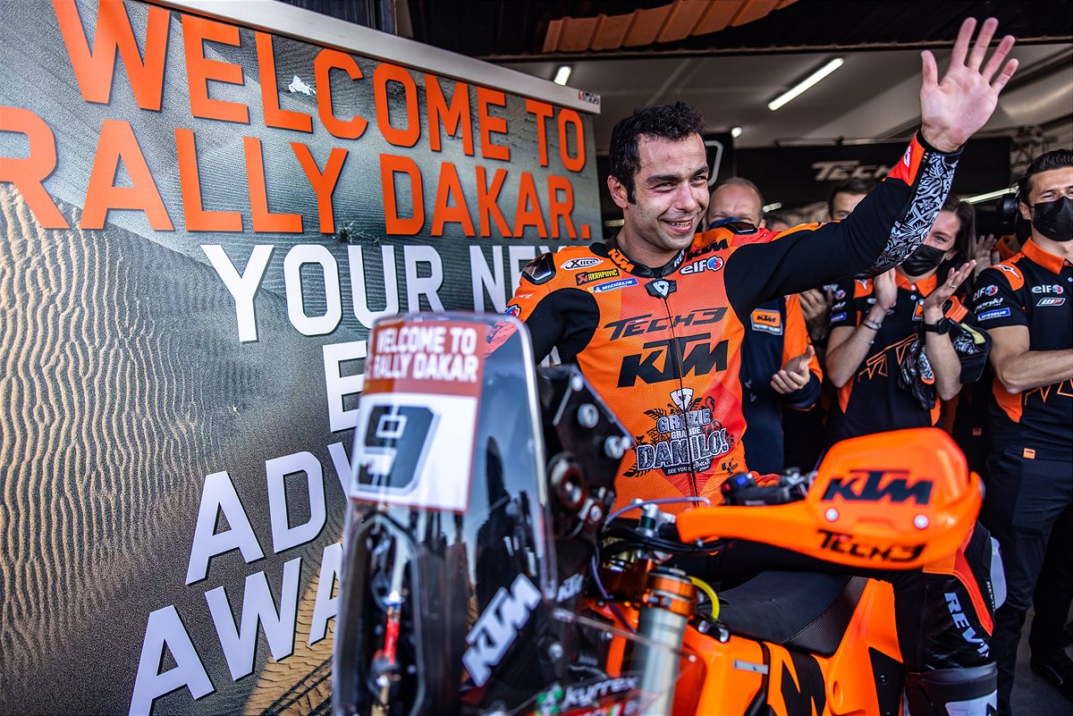 Danilo Petrucci KTM 2021 MotoGP Valencia race
