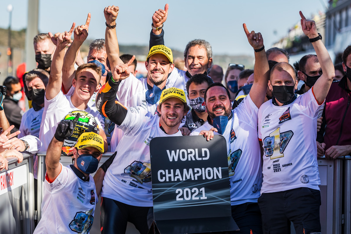 Moto2 World Champion Remy Gardener_2021
