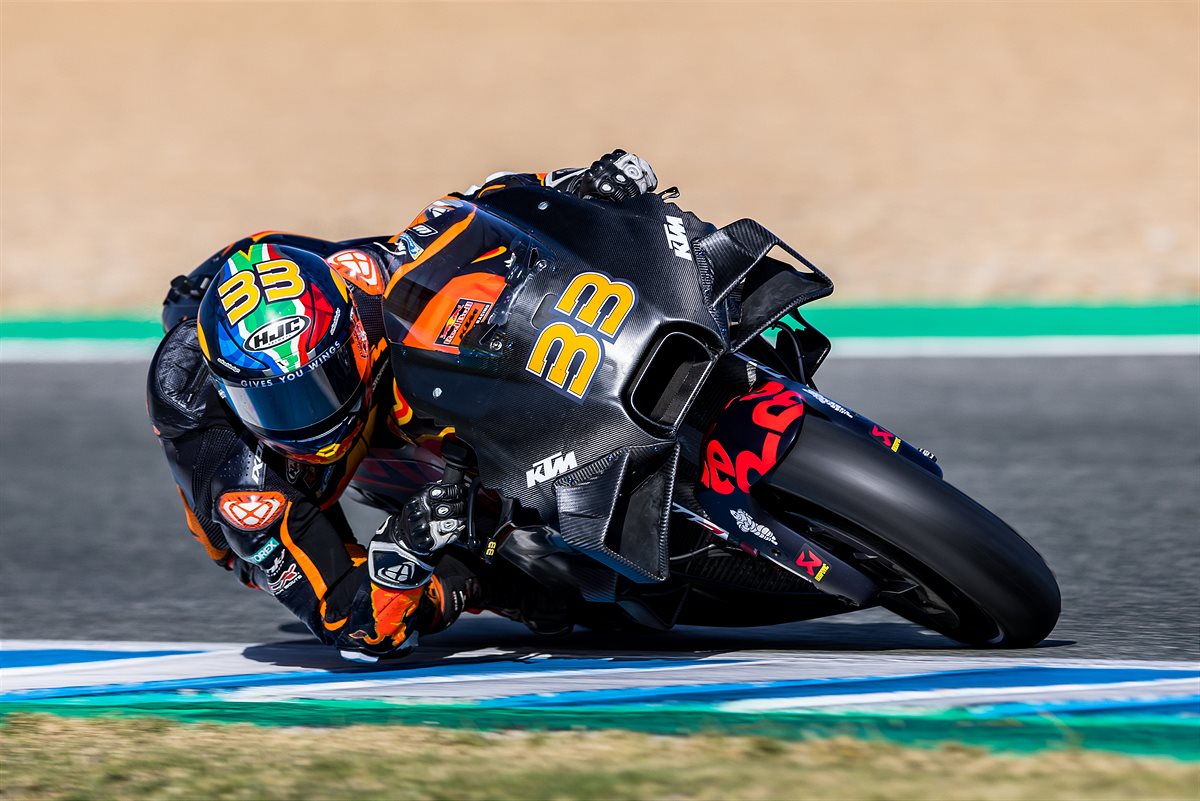 Brad Binder KTM MotoGP 2022 pre-season test