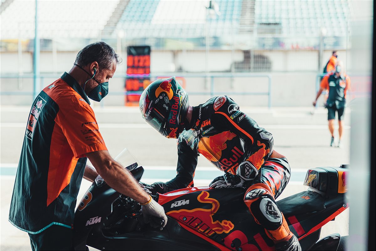 Brad Binder KTM MotoGP 2022 pre-season test