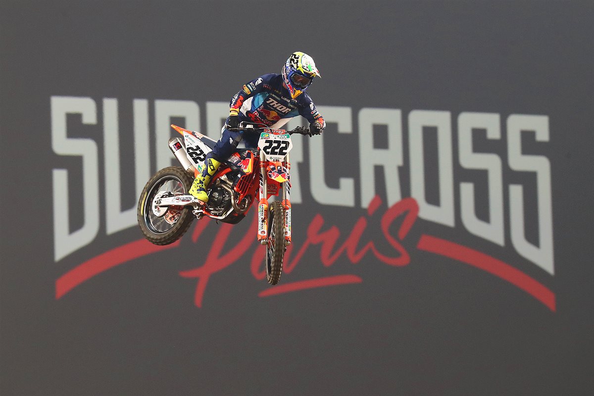 Tony Cairoli KTM 450 SX-F 2021 Paris Supercross