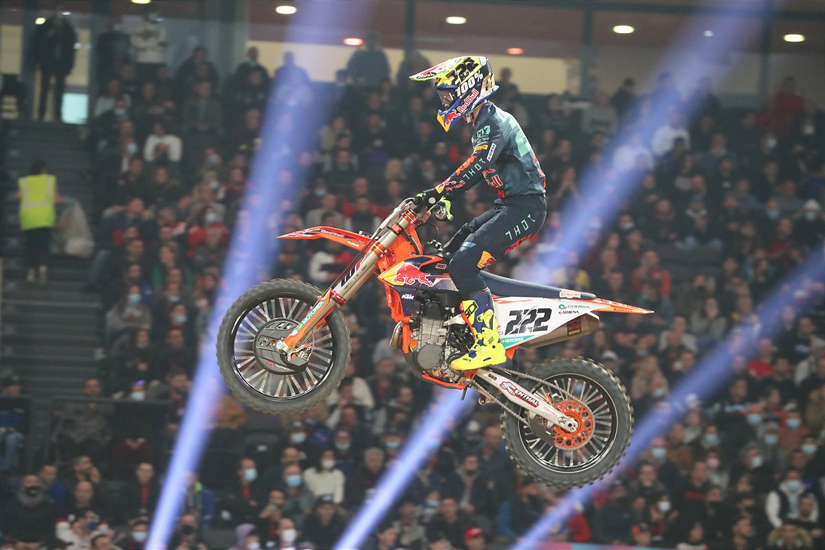 Tony Cairoli KTM 450 SX-F 2021 Paris Supercross