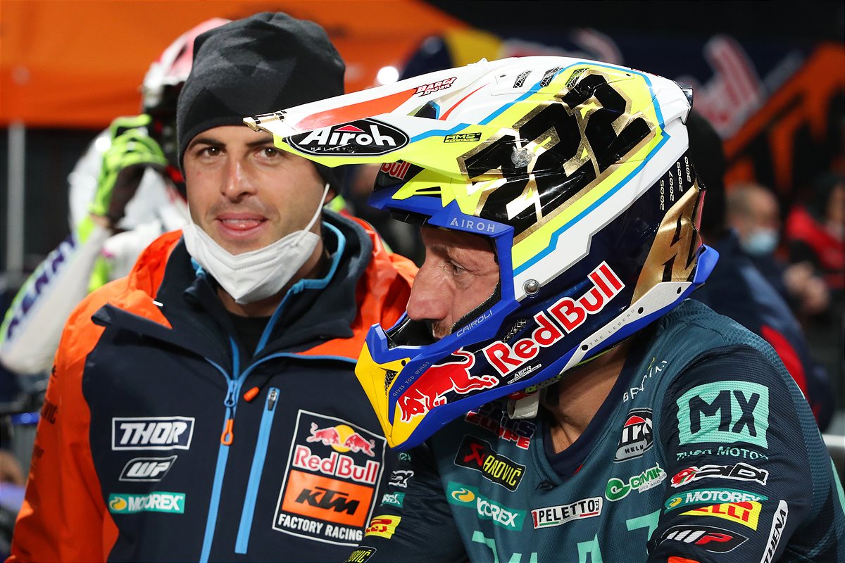 Tony Cairoli KTM 450 SX-F 2021 Paris Supercross