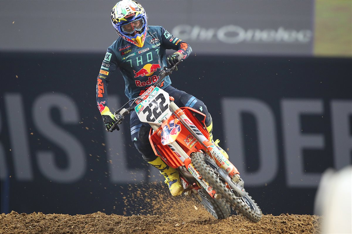 Tony Cairoli KTM 450 SX-F 2021 Paris Supercross