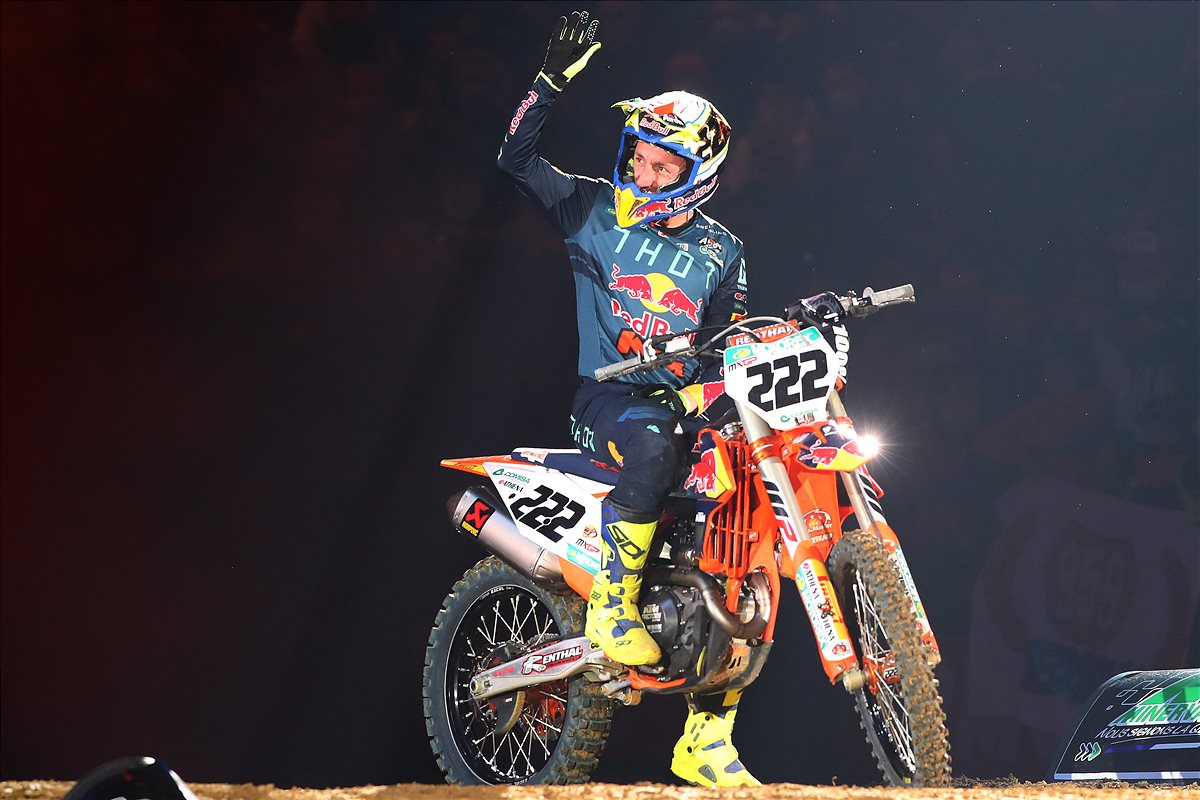 Tony Cairoli KTM 450 SX-F 2021 Paris Supercross