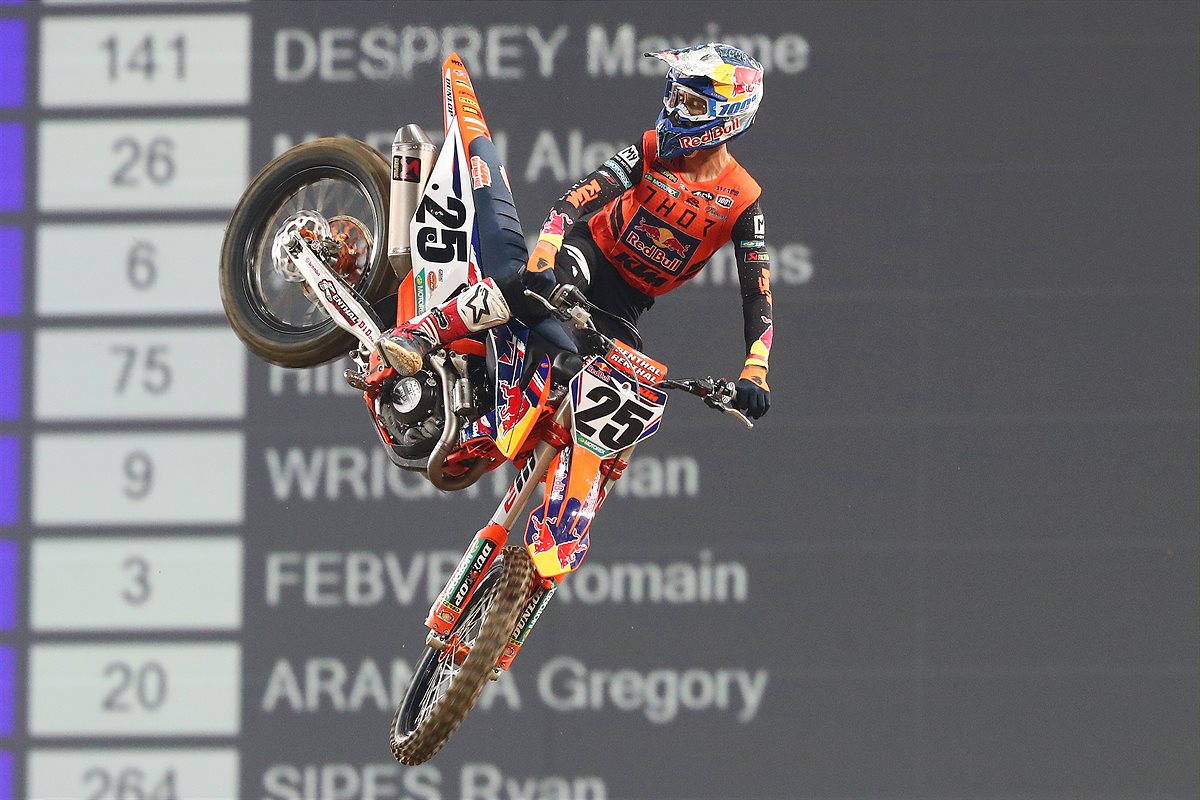 Marvin Musquin KTM 450 SX-F 2021 Paris Supercross