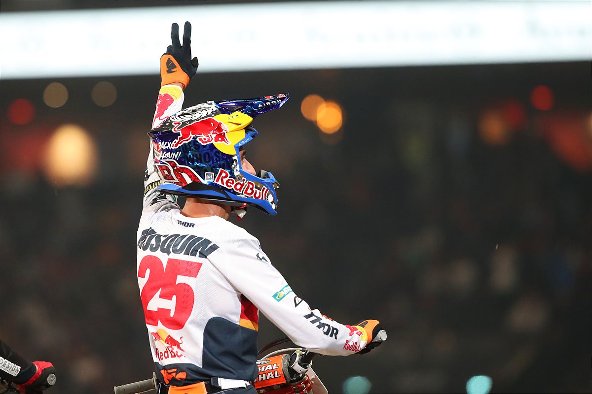 Marvin Musquin KTM 450 SX-F 2021 Paris Supercross