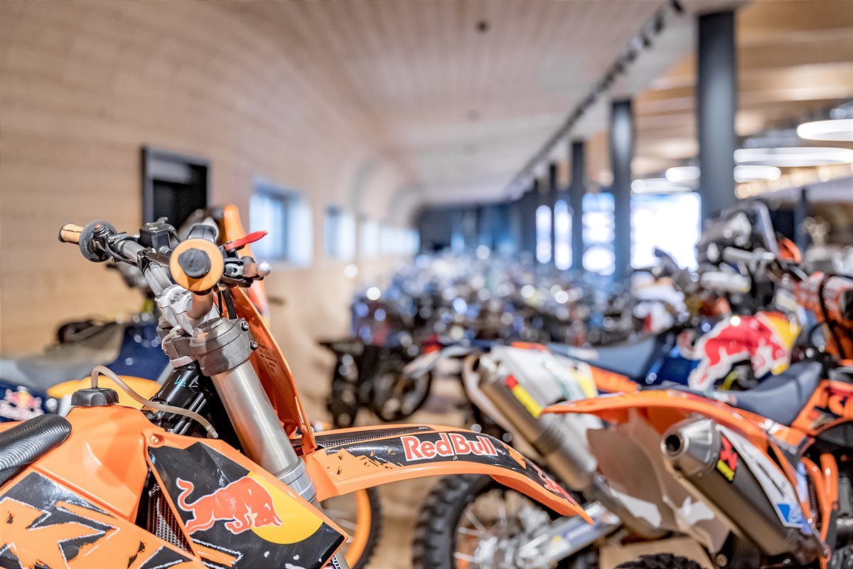 KTM Motohall jetzt auch in Hochgurgl