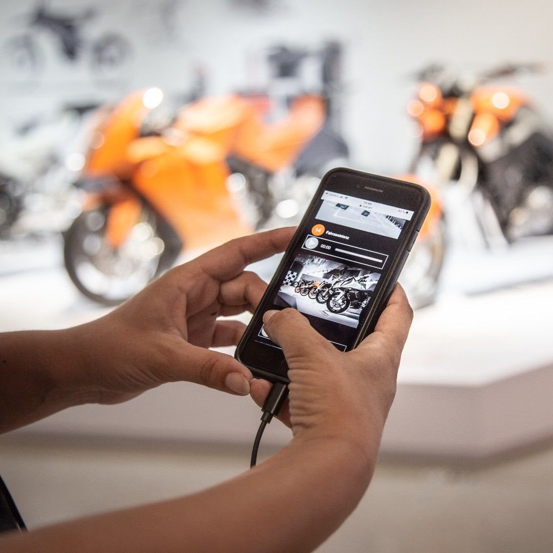 KTM Motohall Audioguide