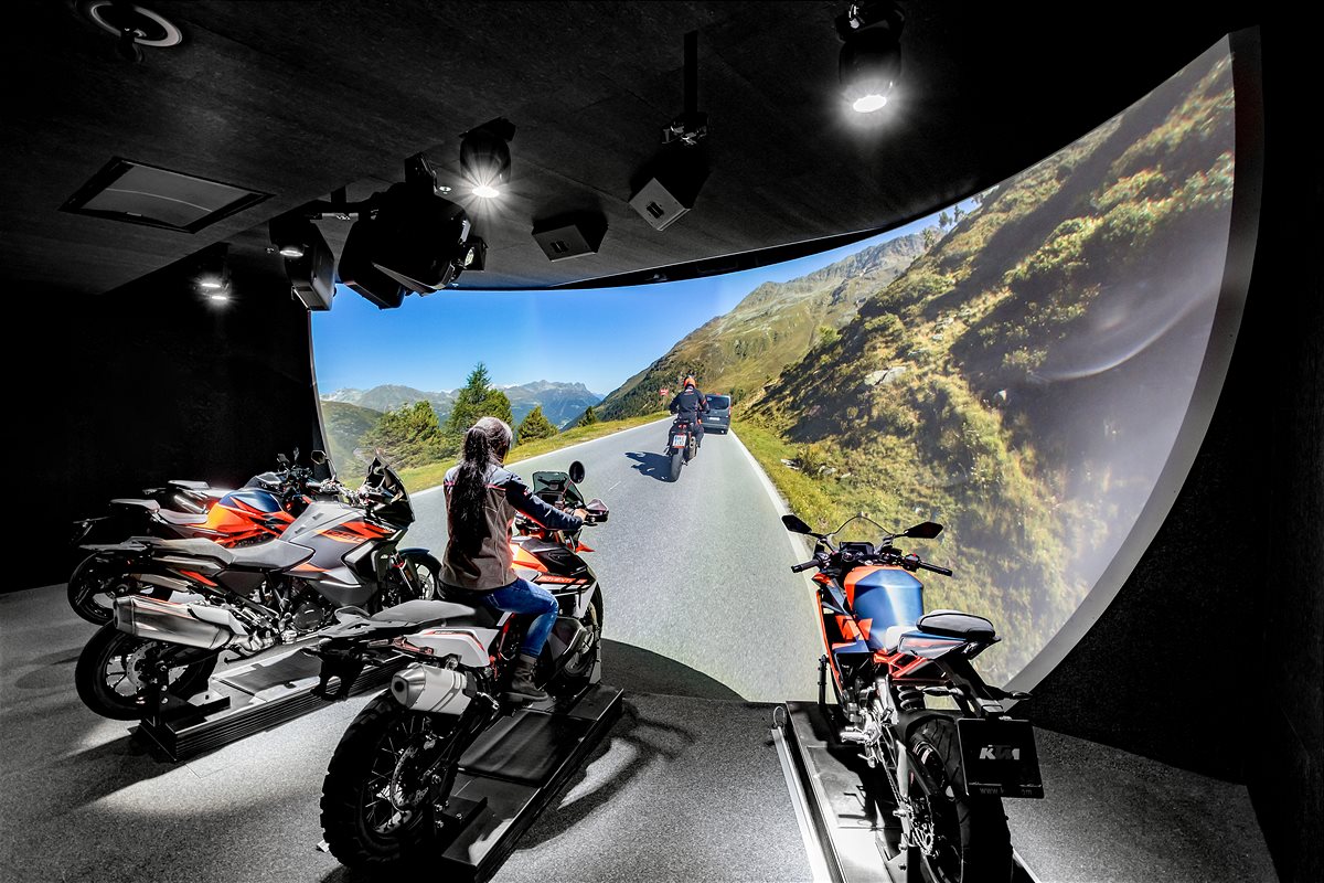 KTM Motohall jetzt auch in Hochgurgl