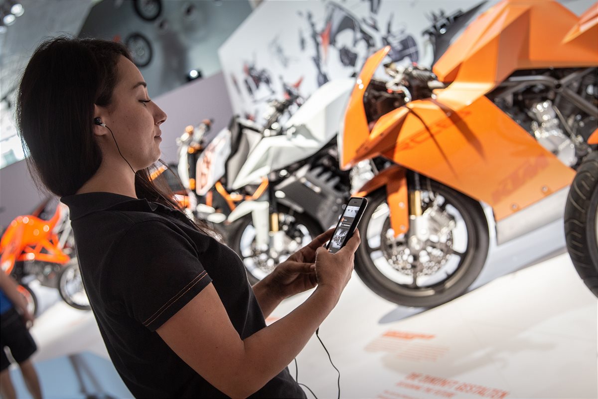 KTM Motohall Audioguide gratis - solange der Vorrat reicht!