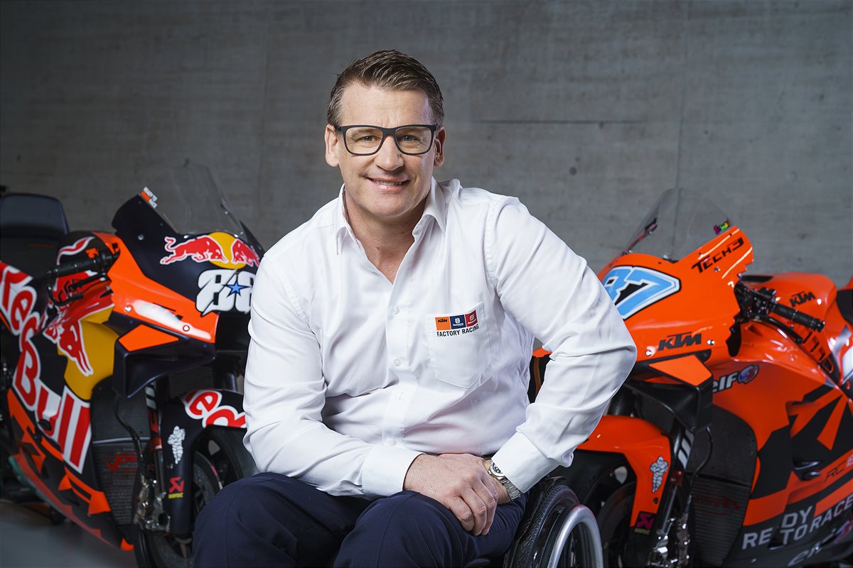 2022 MotoGP launch Pit Beirer