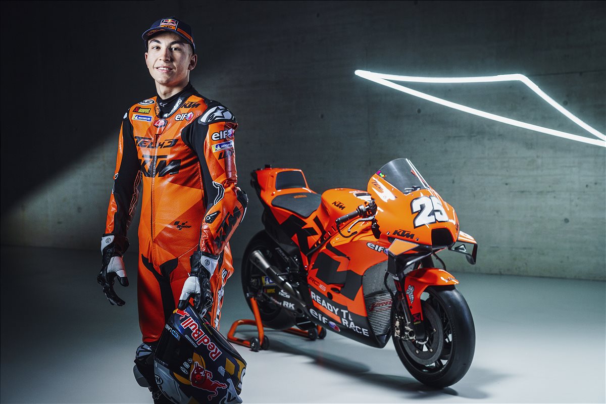 2022 MotoGP launch Raul Fernandez