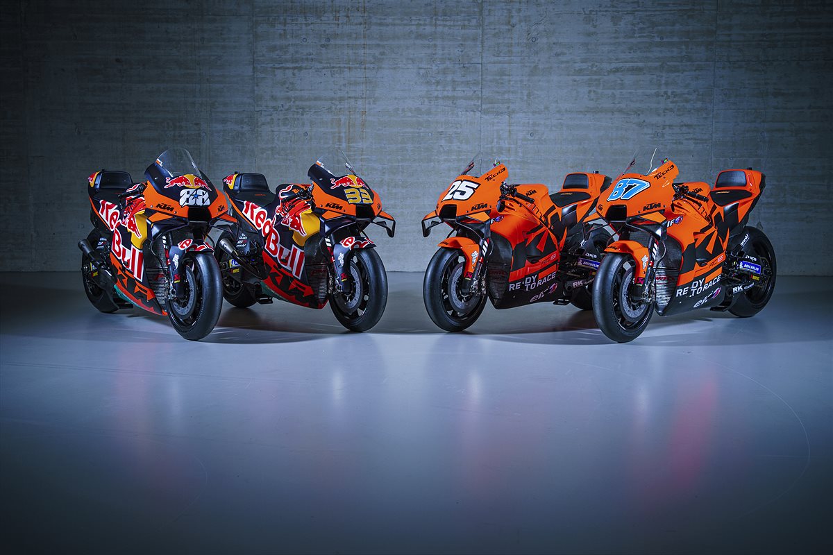 2022 MotoGP launch RC16s