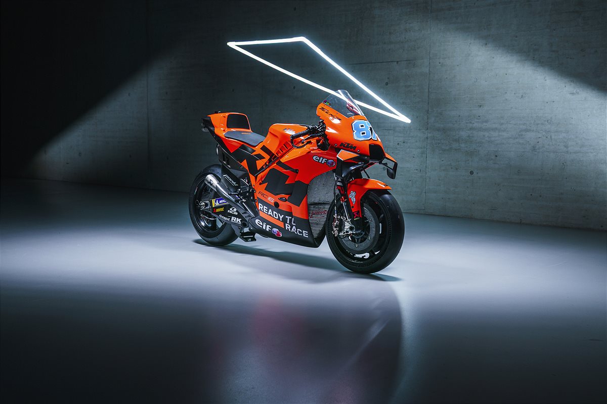 2022 MotoGP launch RC16 Remy Gardner