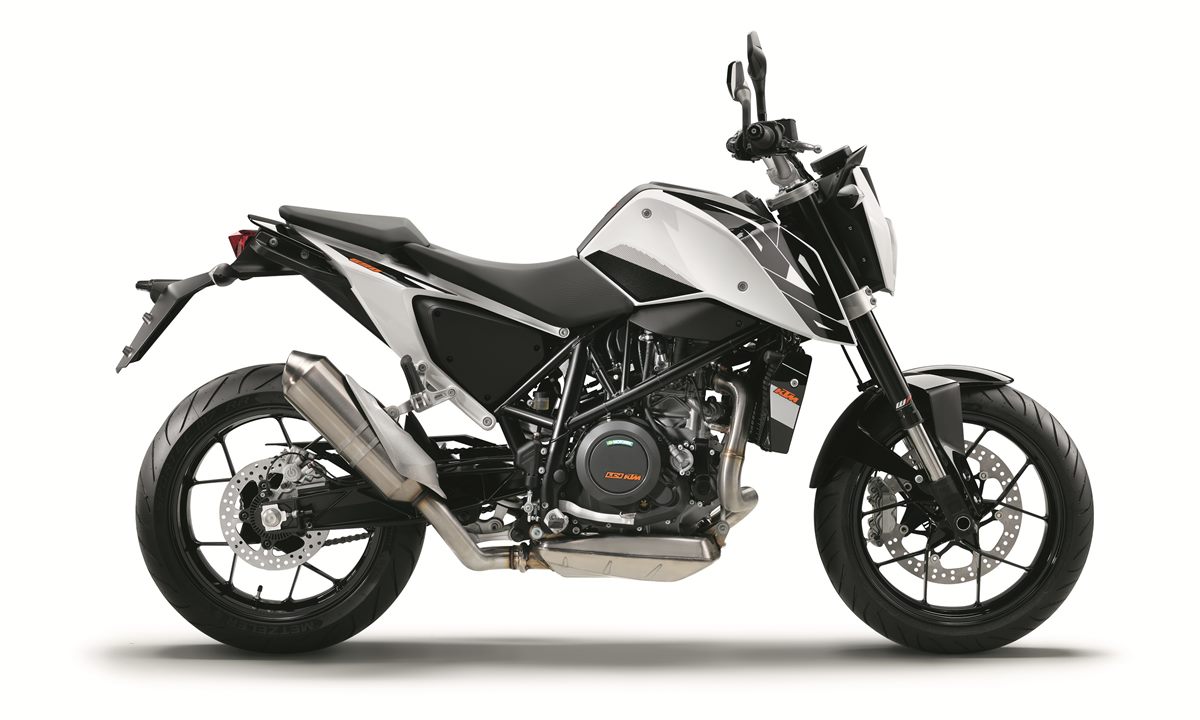 KTM 690 DUKE white