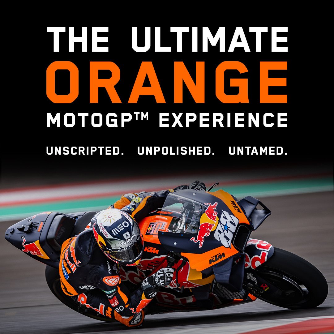 THE ULTIMATE ORANGE MOTOGP EXPERIENCE 