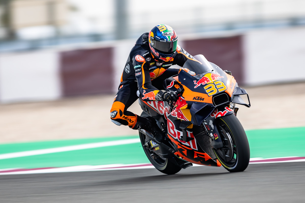 Brad Binder KTM MotoGP 2022 Qatar Qualification