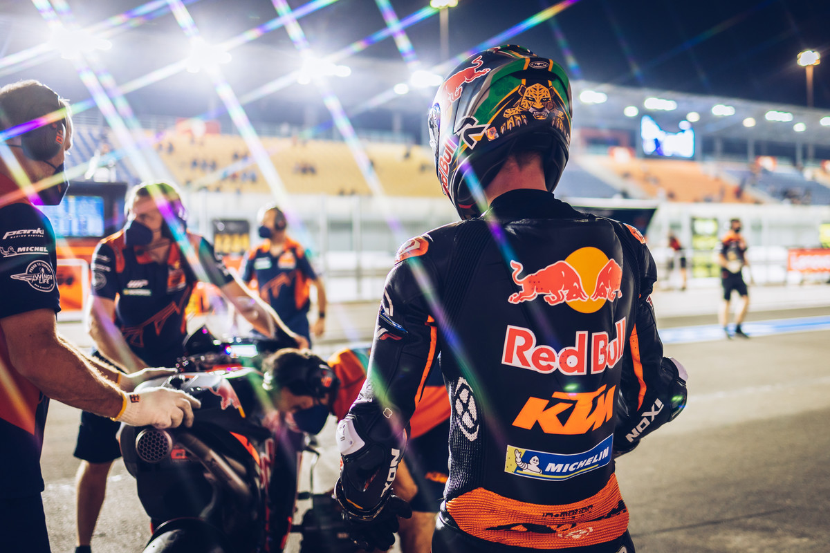 Brad Binder KTM MotoGP 2022 Qatar Qualification