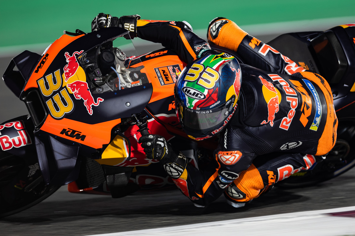 Brad Binder KTM MotoGP 2022 Qatar Qualification