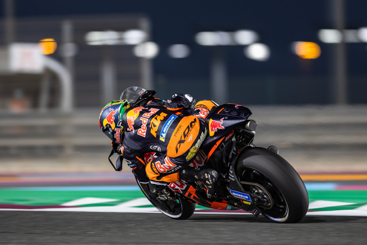 Brad Binder KTM MotoGP 2022 Qatar Qualification