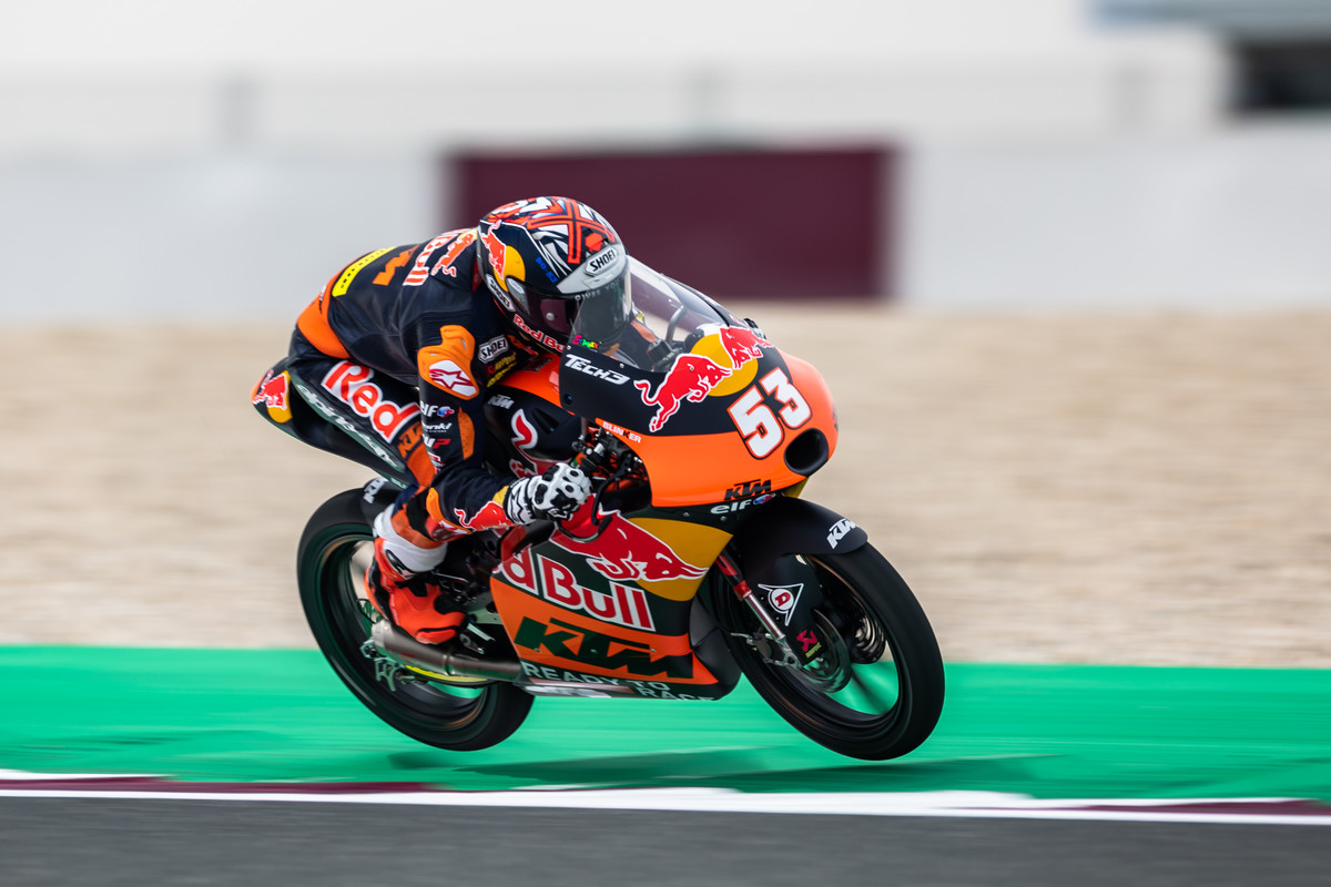 Deniz Öncü 2022 Moto3 Qatar Race