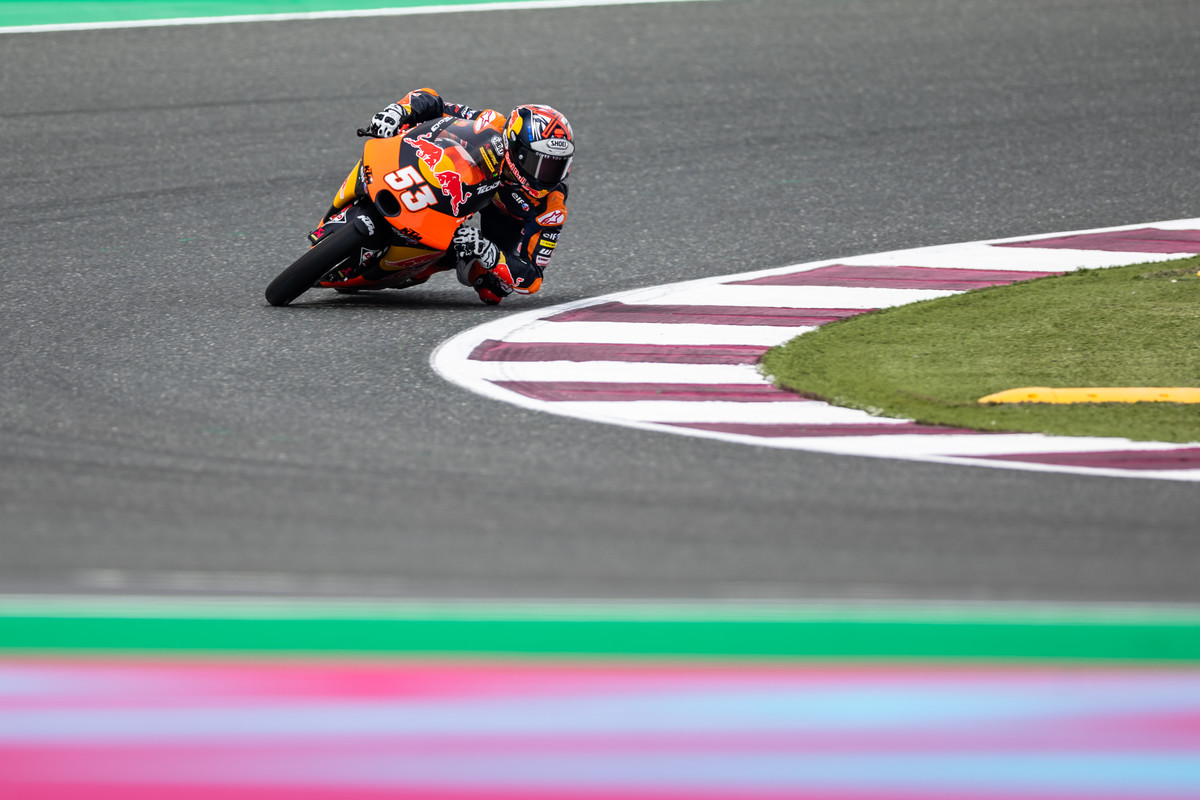 Deniz Öncü 2022 Moto3 Qatar Race