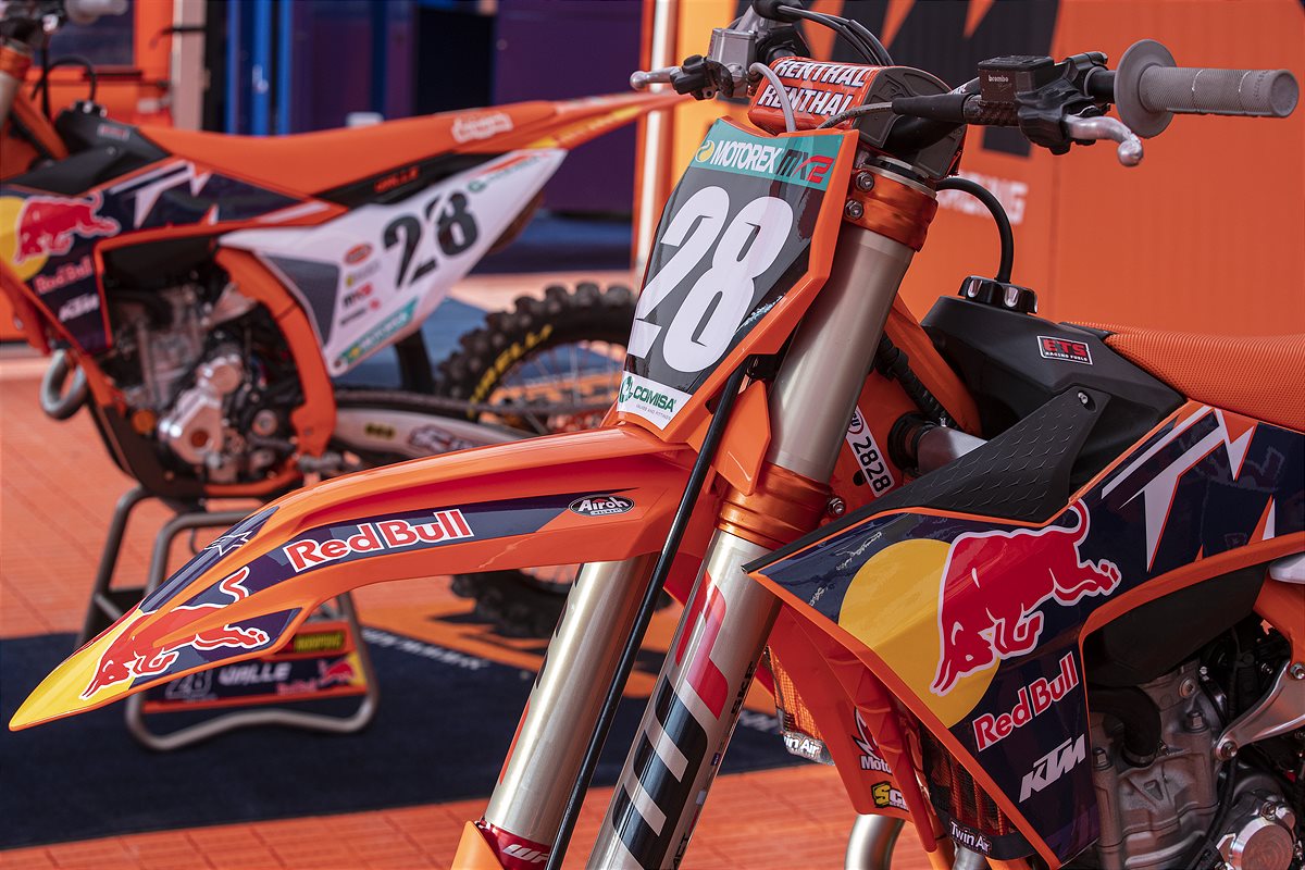 Tom Vialle KTM 250 SX-F 2022 Mantova