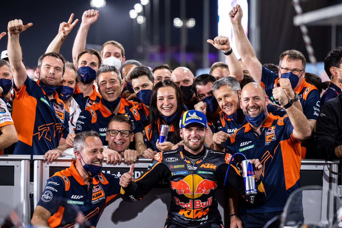 Brad Binder KTM MotoGP 2022 Qatar Race