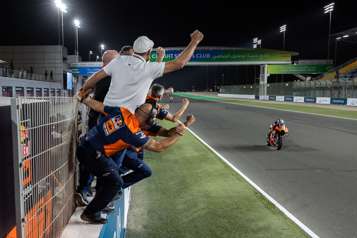QATAR GP - Losail International Curcuit: Podium Brad Binder