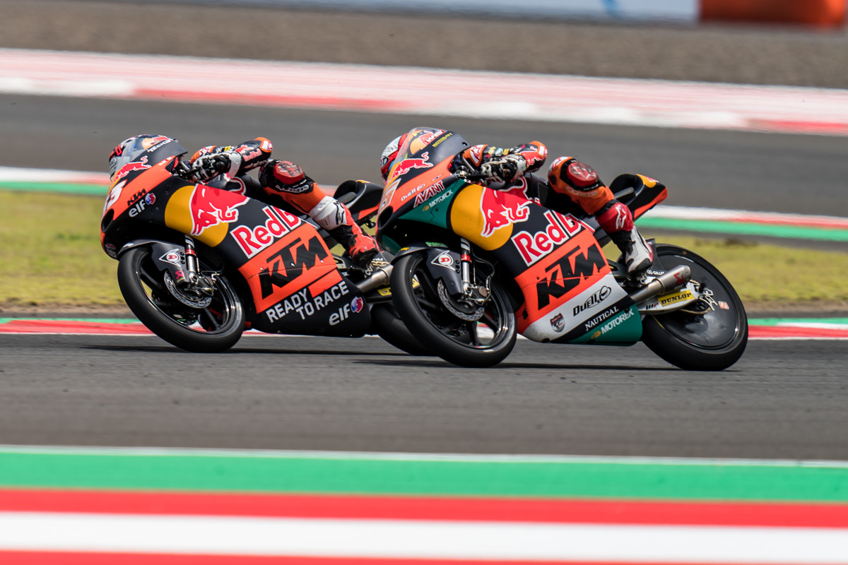 Deniz Öncü 2022 Moto3 Indonesia Race