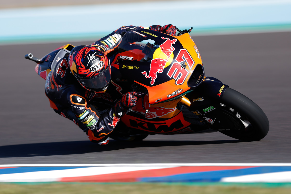 Augusto Fernandez Moto2 2022 Argentina Qualification