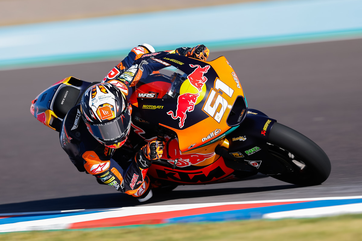 Pedro Acosta Moto2 2022 Argentina race