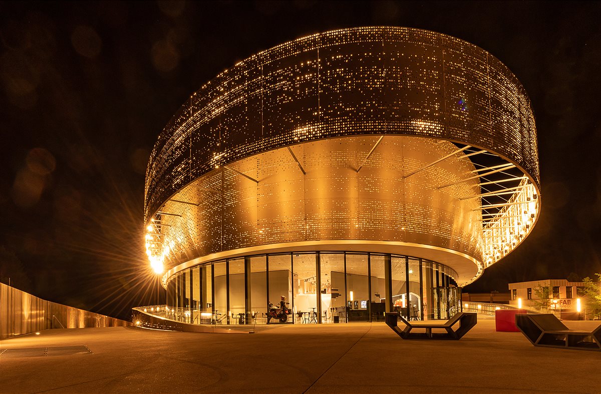 KTM Motohall Architektur