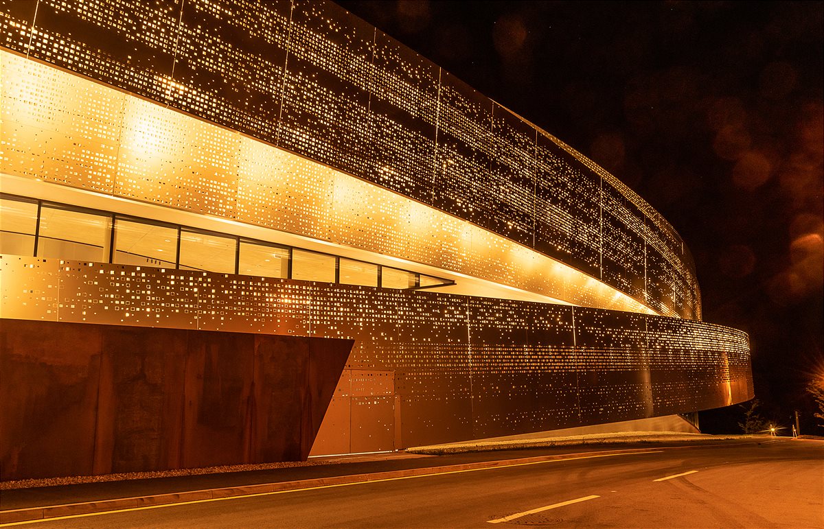 KTM Motohall Architektur