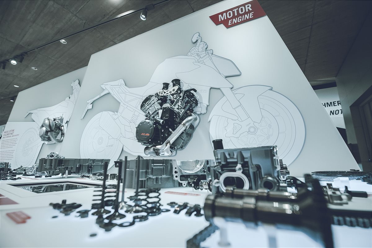 KTM Motohall Ausstellung