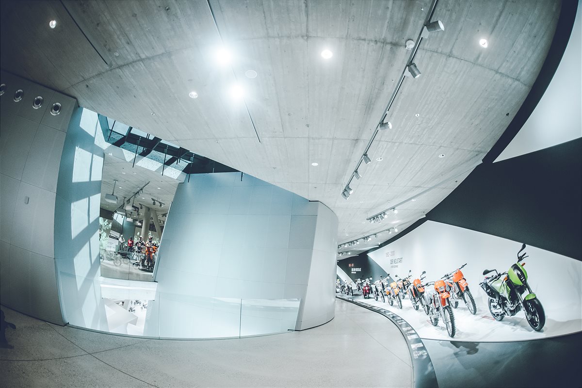 KTM Motohall Ausstellung