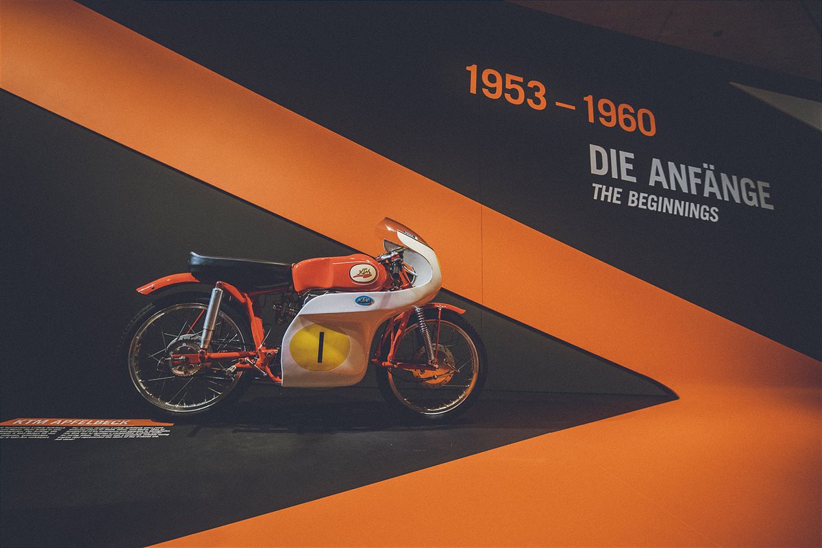 KTM Motohall Ausstellung