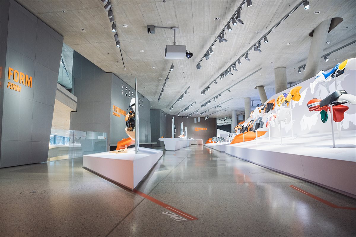 KTM Motohall Ausstellung