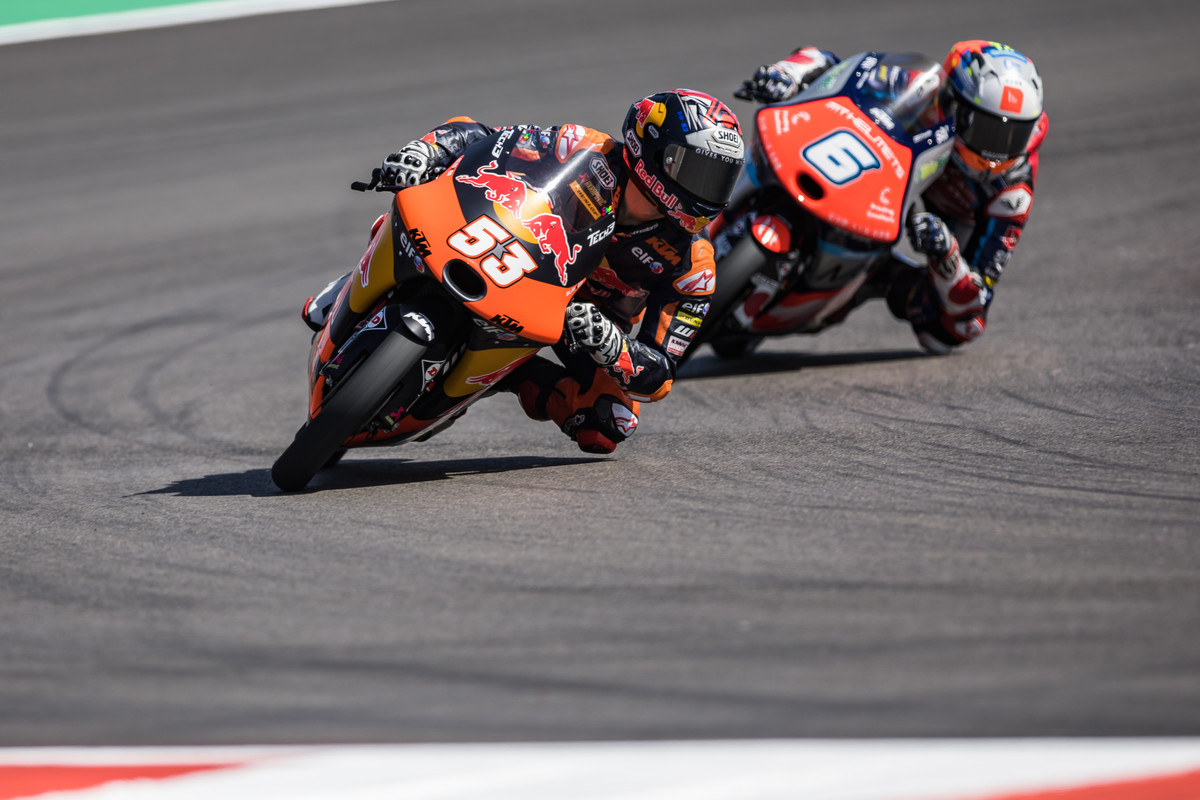 Deniz Öncü 2022 Moto3 USA Qualification