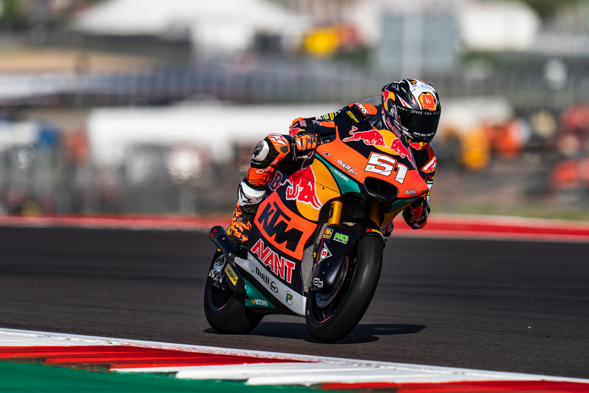 Pedro Acosta Moto2 2022 USA Qualification