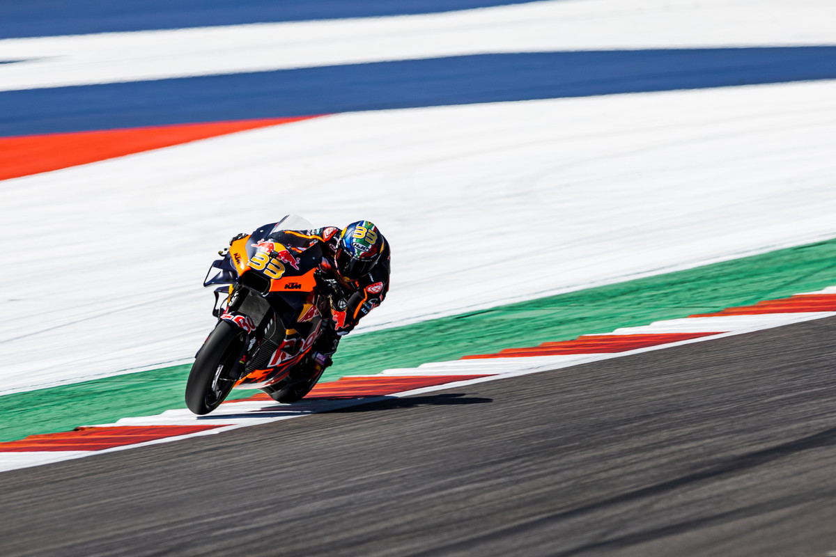 Brad Binder KTM MotoGP 2022 USA Qualification