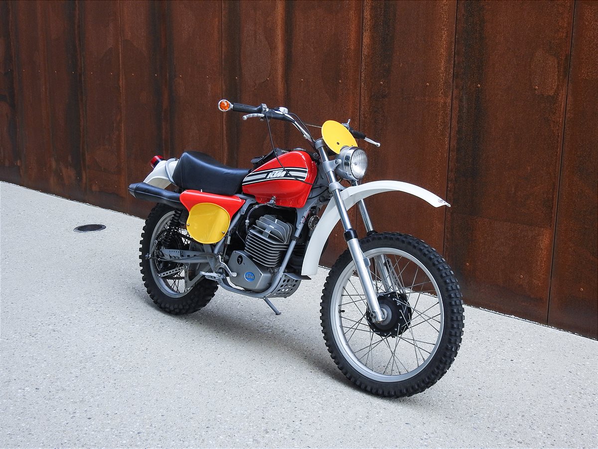 KTM 250 GS von Walter Röhrl