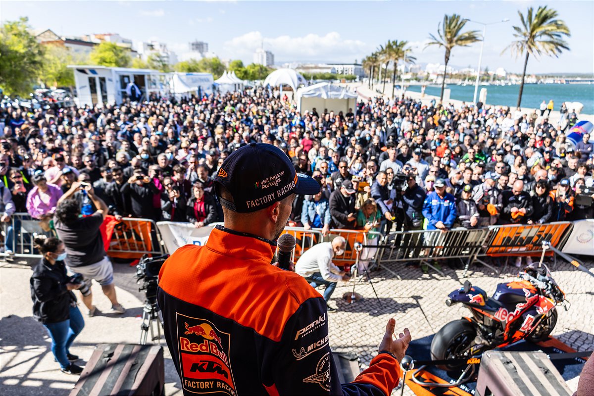 Miguel Oliveira 2022 Portimao Pre-Event Ride-out