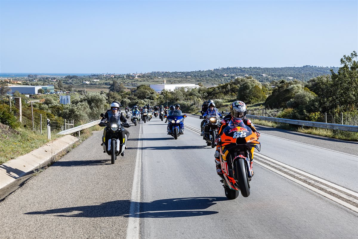 Miguel Oliveira 2022 Portimao Pre-Event Ride-out